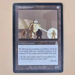 Metalworker Urza’s Destiny MTG Reserved List Lightly Played LP - Image 1