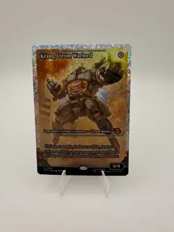 Krang, Utrom Warlord (Showcase) (Fracture Foil) TMNT NM - Image 1