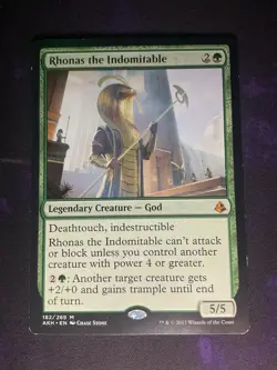 MTG * Rhonas the Indomitable Amonkhet * 1X * EX - Image 1