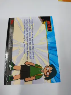 MINT glossy 2003 topps Pokemon Advanced Non Holo Foil #8 Max - Image 2