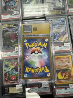 CGC 10 Pristine Vaporeon EX 205/187 Terastal Festival SAR Japanese Pokemon 2024 - Image 2