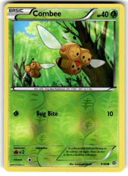 Pokemon TCG XY - Ancient Origins Combee 9/98 Reverse Holo - Image 1