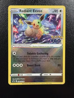 Pokemon TCG Radiant Eevee SWSH230 Holo Sword & Shield Promo NM - Image 1