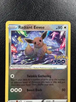 Pokemon TCG Radiant Eevee SWSH230 Holo Sword & Shield Promo NM - Image 2