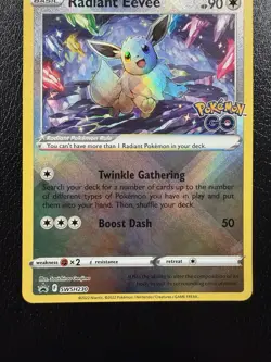 Pokemon TCG Radiant Eevee SWSH230 Holo Sword & Shield Promo NM - Image 3