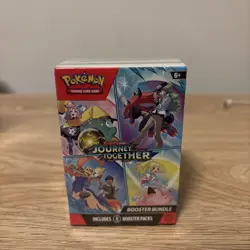 Pokemon Journey Together Booster Bundle Factory Sealed 6 Booster Packs SV9 - Image 1
