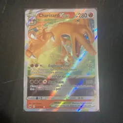 Pokemon TCG Charizard VSTAR Crown Zenith Holo Ultra Rare Card 019/159 - Image 1