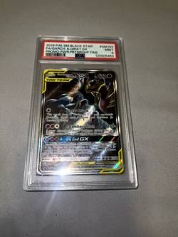 POKEMON SM BLACK STAR PROMO GARCHOMP & GIRATINA GX #SM193 PSA 9 MINT. - Image 1