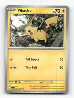 PIKACHU ASCENDED HEROES 055/217 POKEMON NM/M - Image 1