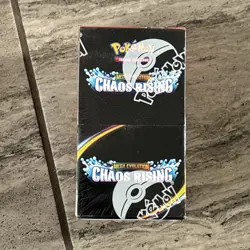 Pokemon TCG Chaos Rising Half Booster Box Factory Sealed (18 Packs) - Image 1