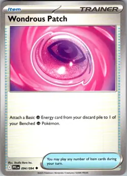 Wondrous Patch Phantasmal Flames 094/094 Uncommon Pokemon Near Mint - Image 1