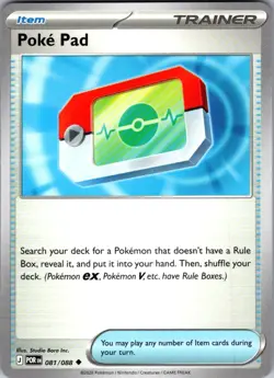 Poke Pad Perfect Order 081/088 Uncommon Pokemon Near Mint - Image 1