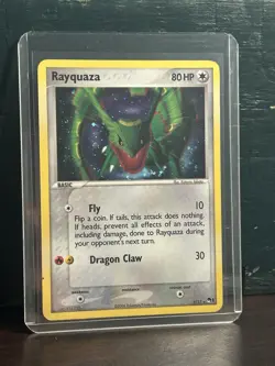 Nintendo Rayquaza Holo Promo #3 Pokemon Promos Dragon Pokemon TCG Eng - Image 1