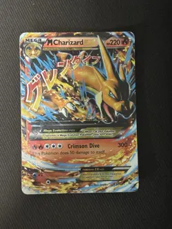 M Charizard EX (Y) 13/106 Flashfire Holo Ultra Rare 220 HP English - Image 1