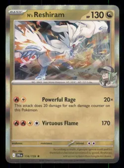 N's Reshiram SV09: Journey Together #116/159 Rare Holo Pokemon NM - Image 1