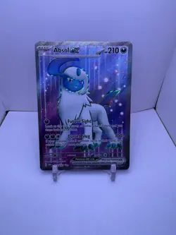 Absol ex 214/197 Sv03: Obsidian Flames Holo Near Mint Full Art Pokemon TCG - Image 1