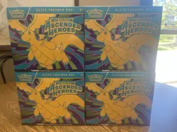 Pokemon Ascended Heroes ETB Lot Of 4 Sealed New - Image 1