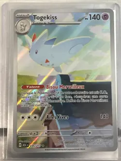 CARTE POKEMON TOGEKISS 235/217 AR SECRETE HEROS TRANSCENDANTS ME02.5 - Image 1