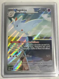 CARTE POKEMON TOGEKISS 235/217 AR SECRETE HEROS TRANSCENDANTS ME02.5 - Image 3