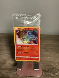 NM-Mint Shining Ho-Oh - SM70 - SM Black Star Promos Pokemon SM Promos SEALED - Image 1