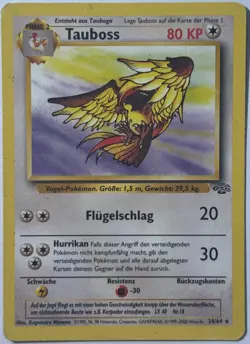 Tauboss 24/64 Dschungel Rare Deutsch Pokemon Karte LP - Image 1