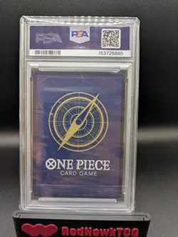 One Piece Monkey D Luffy OP07-109 SR Treasure Rare Alternative Art PSA 10 - Image 2
