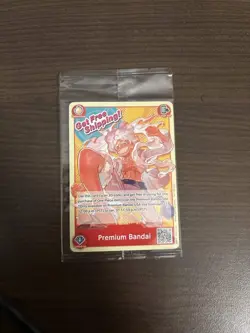 One Piece Monkey D Luffy Premium Bandai Discount Code from Bandai Fest - Sealed - Image 1