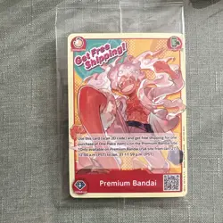 One Piece Monkey D Luffy Premium Bandai Discount Code from Bandai Fest - Sealed - Image 1