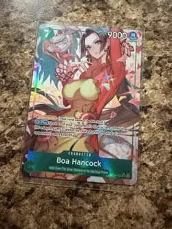 One Piece TCG Boa Hancock OP16-032 SR Special Alt Art English NM - Image 1