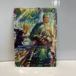 One Piece Roronoa Zoro PRB02-006 SP The Azure Sea's Seven OP14 Special Alt Art - Image 1