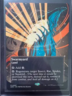 Swarmyard (Borderless 87) - NM - MTG - EOS - Image 1