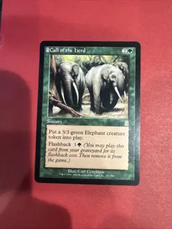 Call Of The Herd Mtg Odyssey Mp Played - Image 1