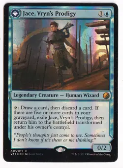 Jace, Vryn's Prodigy Jace, Telepath Unbound - Foil FTV Transform LP MTG - Image 1
