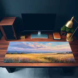 MTG Playmat | Watercolor Plains Themed Playmat | Unofficial MTG Playmat - Image 3