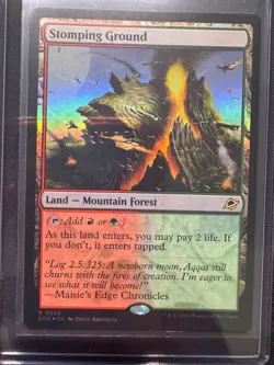 Stomping Ground - FOIL - NM - MTG - EOE - Image 1