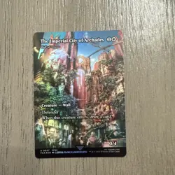 MTG The Imperial City of Archades - Wall of Omens (FOIL Showcase) Final Fantasy. - Image 1