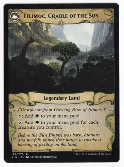 Magic the Gathering MTG Growing Rites of Itlimoc (191) Ixalan LP - Image 2