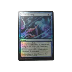 FOIL U 0073 Scour for Scrap Instant Uncommon Edge of Eternities MTG Card - Image 1