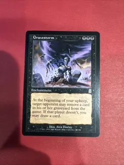 Gravestorm Mtg Odyssey Lp Light Play - Image 1