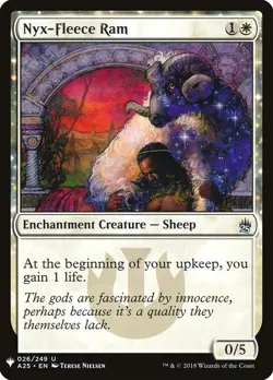 [MTG] Nyx-Fleece Ram (A25-26) (PLST) LP-HP - Image 1