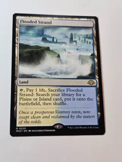 MTG Card Flooded Strand Modern Horizons 3 Regular US - Image 1