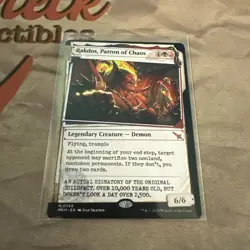 Rakdos, Patron of Chaos (Showcase) (0369) - Murders at Karlov Manor- EN - M 0369 - Image 1