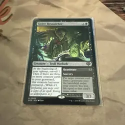 Grave Researcher *Secrets of Strixhaven* NEAR MINT *RARE* 2026 Regular! MTG - Image 1