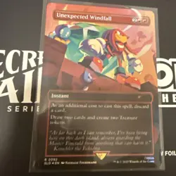 MTG Sonic Unexpected Gift Foil Trading Card Magic The - Image 1