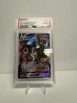 Pokemon TCG Umbreon VMAX TG23/TG30 Brilliant Stars Full Art Rare PSA 10 - Image 1