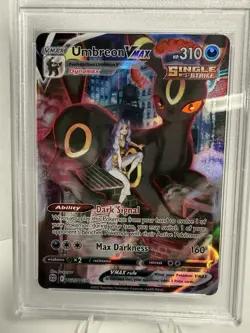 Pokemon TCG Umbreon VMAX TG23/TG30 Brilliant Stars Full Art Rare PSA 10 - Image 2