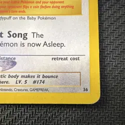 Nintendo Igglybuff Promo 36/53 Promo pokemon card - Image 4