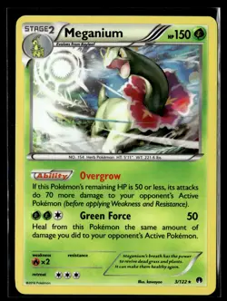 Pokemon TCG Blister Exclusives #003/122 Meganium Cosmos Holo - Image 1