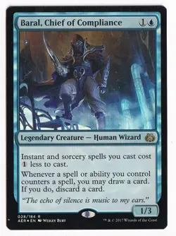 Baral, Chief of Compliance -Foil MP MTG Aether Revolt - Image 1