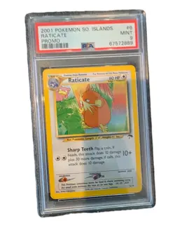 Pokemon Southern Islands Raticate 6/18 PSA 9 - Image 1